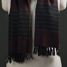 Kumaun Handwoven Pure Merino Wool Stole 83