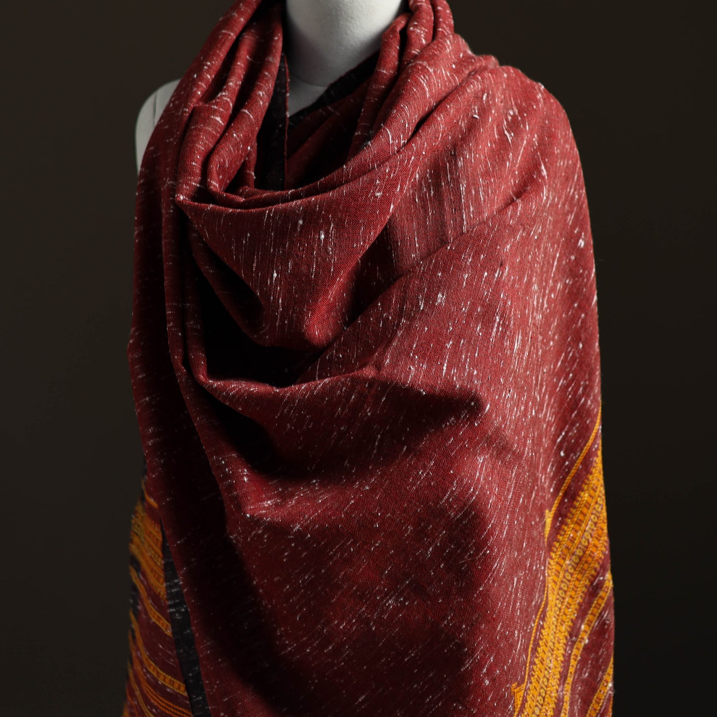 Kutch Bhujodi Handwoven Merino Wool Shawl 26