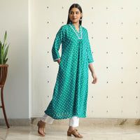 bandhani kurta