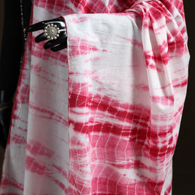 Shibori Tie-Dye Cotton Dupatta with Tassels 45