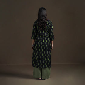 Pochampally Ikat Cotton Straight Kurta for Women 20