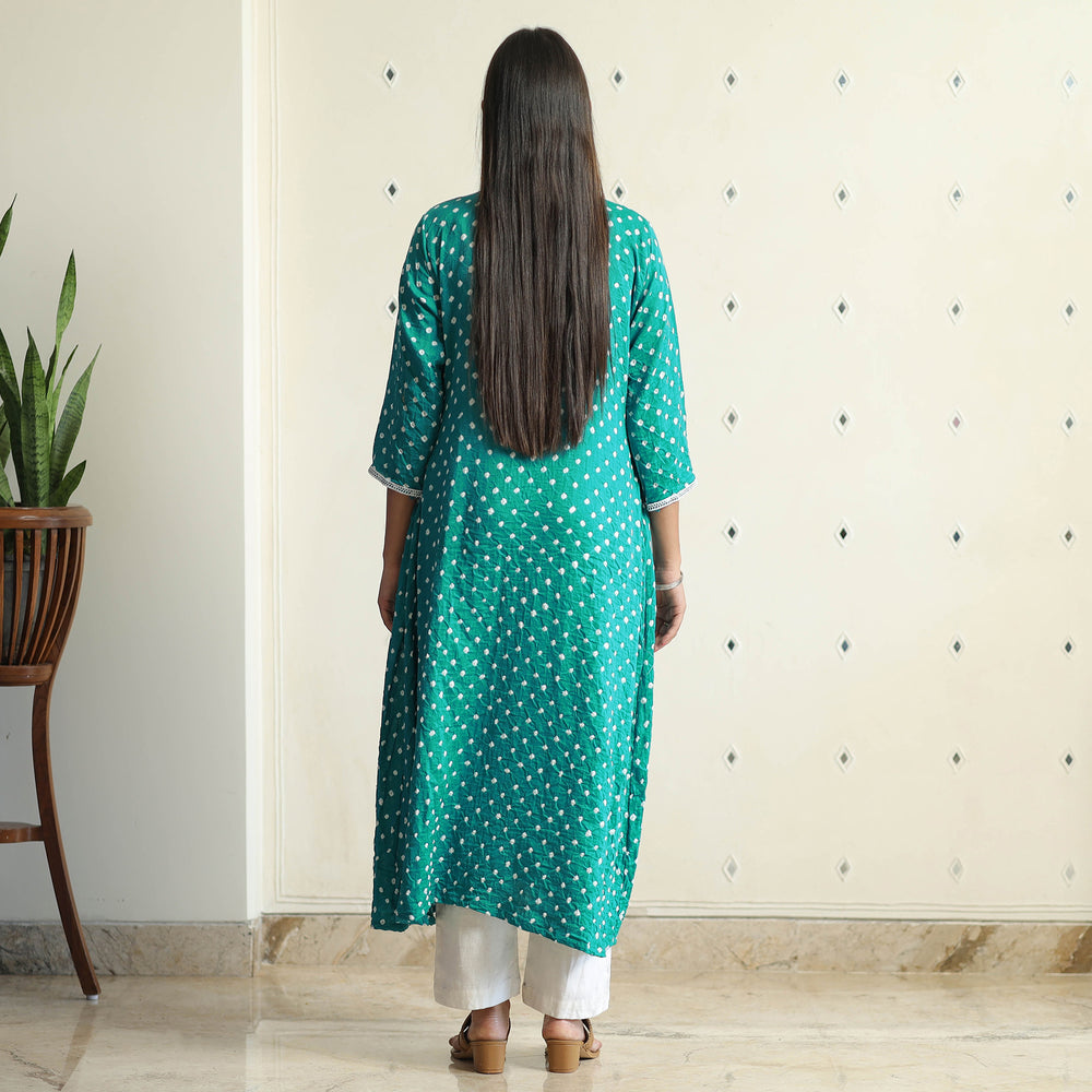 bandhani kurta