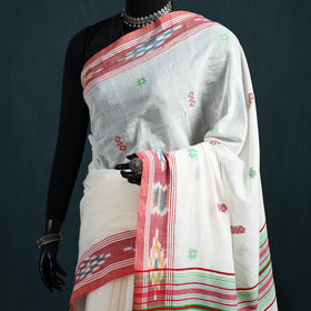 Bengal Handwoven Pure Cotton Begumpuri Saree for Durga Puja 13