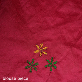 Hand Embroidered Silk Saree 18