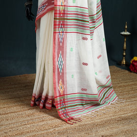 Bengal Handwoven Pure Cotton Begumpuri Saree for Durga Puja 13