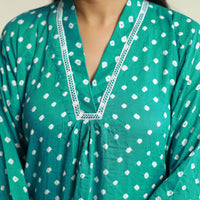 bandhani kurta