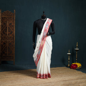 Bengal Handwoven Pure Cotton Begumpuri Saree for Durga Puja 13