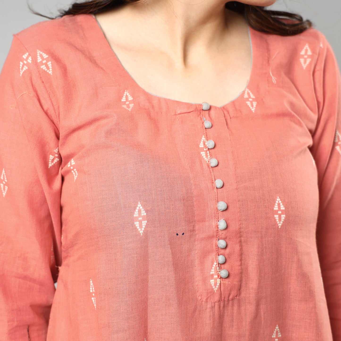 jacquard kurta