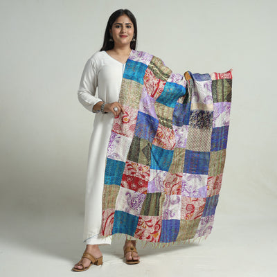 kantha embroidery dupatta