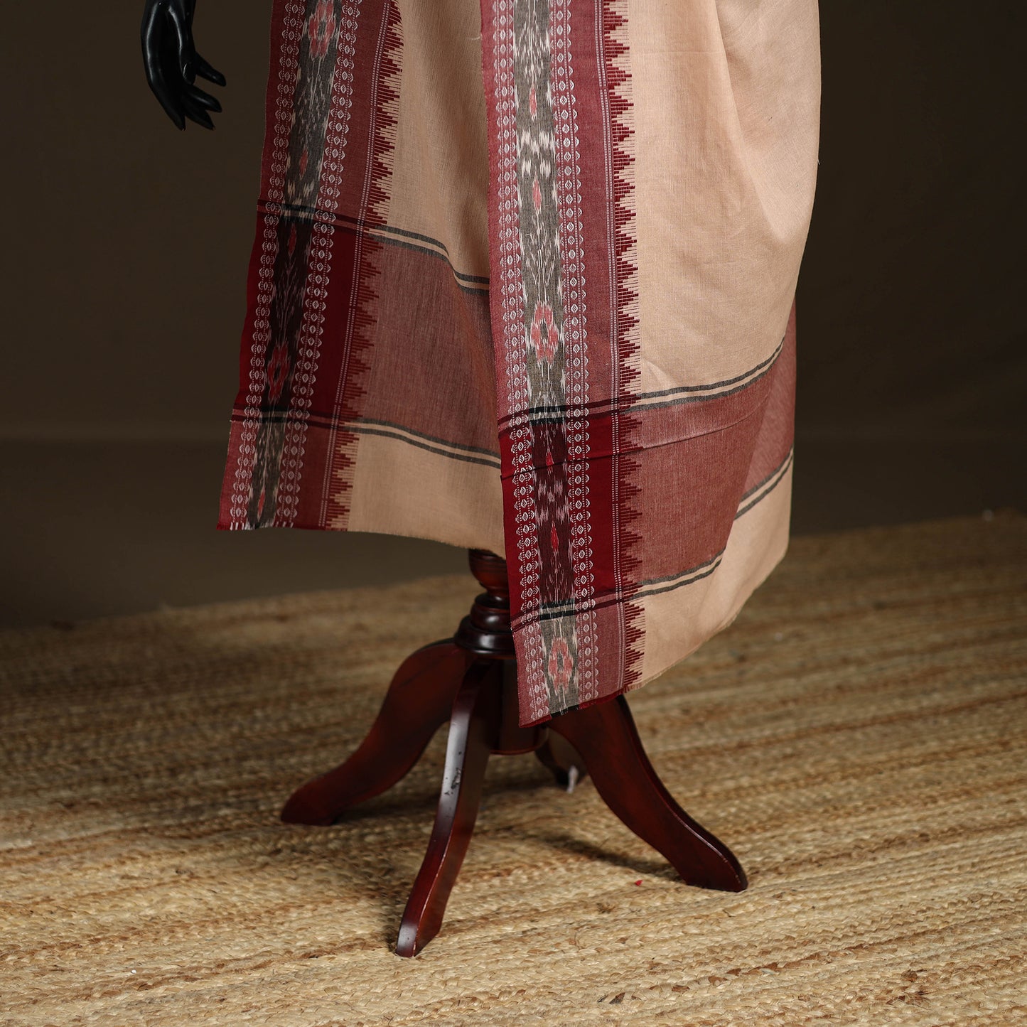 Sambalpuri Ikat Cotton Dupatta from Odisha 11