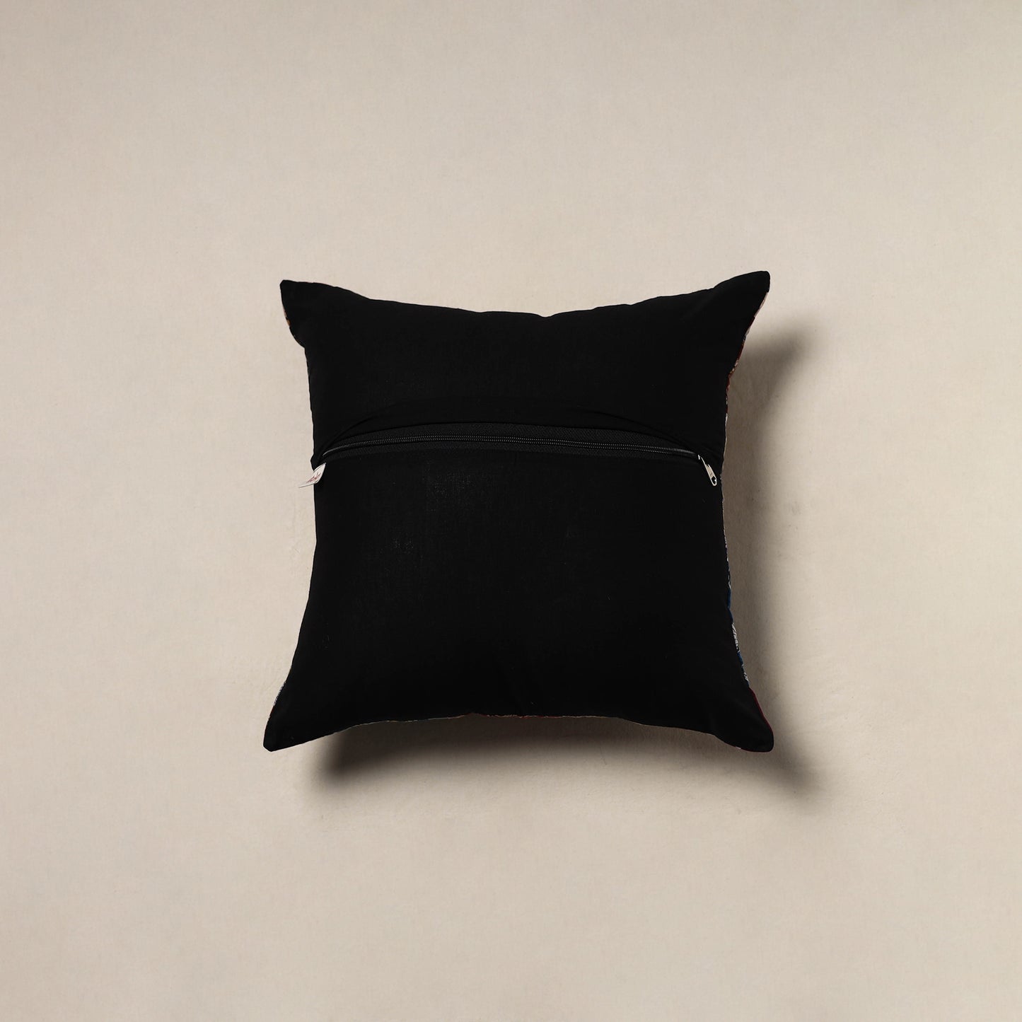 Handcrafted Patchwork Cushion Cover (16 x 16 in) 21