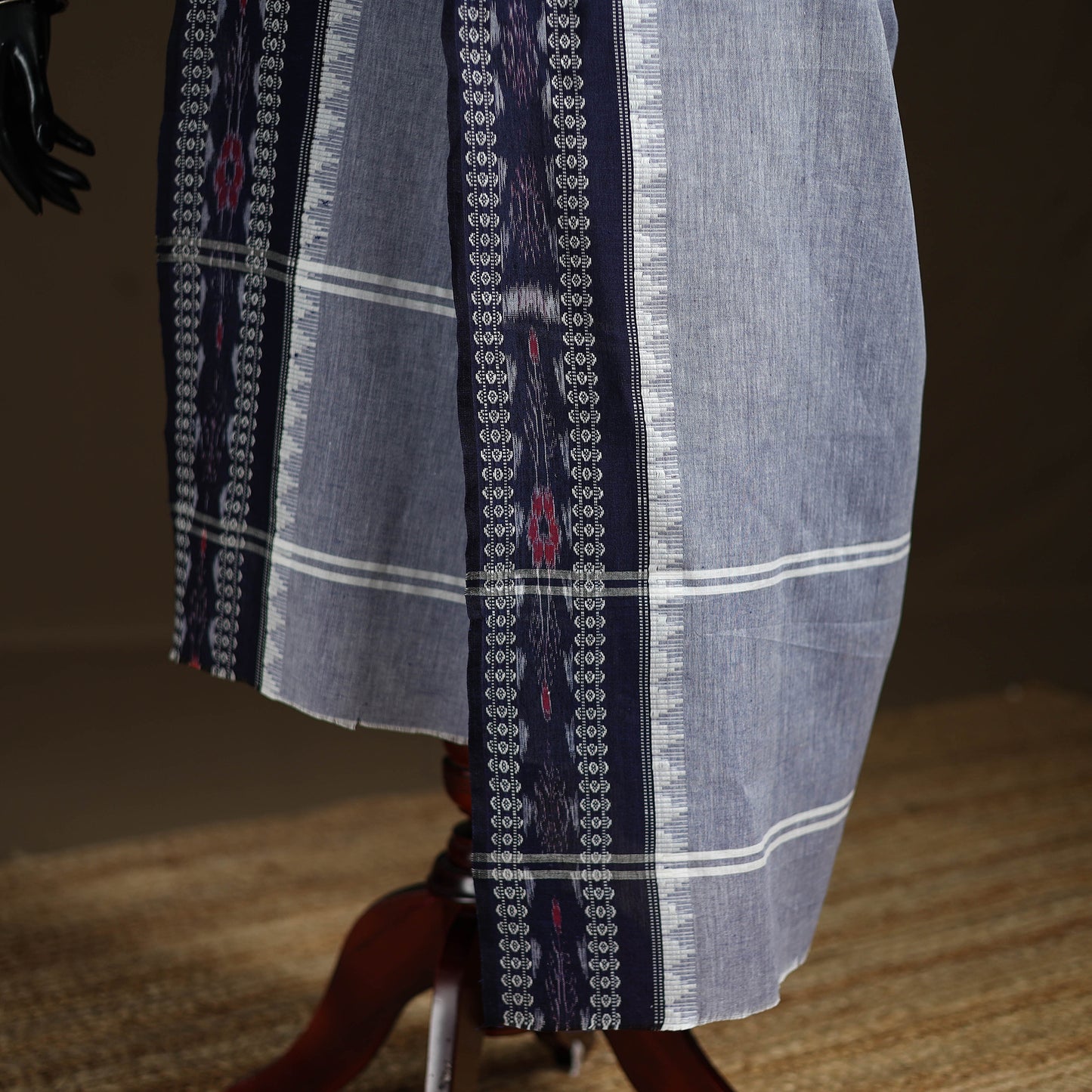 Sambalpuri Ikat Cotton Dupatta from Odisha 12