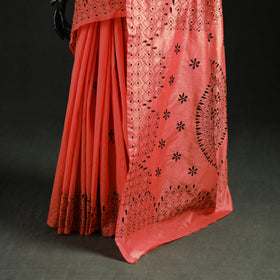 Hand Embroidered Silk Saree 20