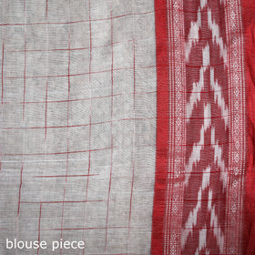Bengal Ikat Handwoven Pure Cotton Saree for Durga Puja 14