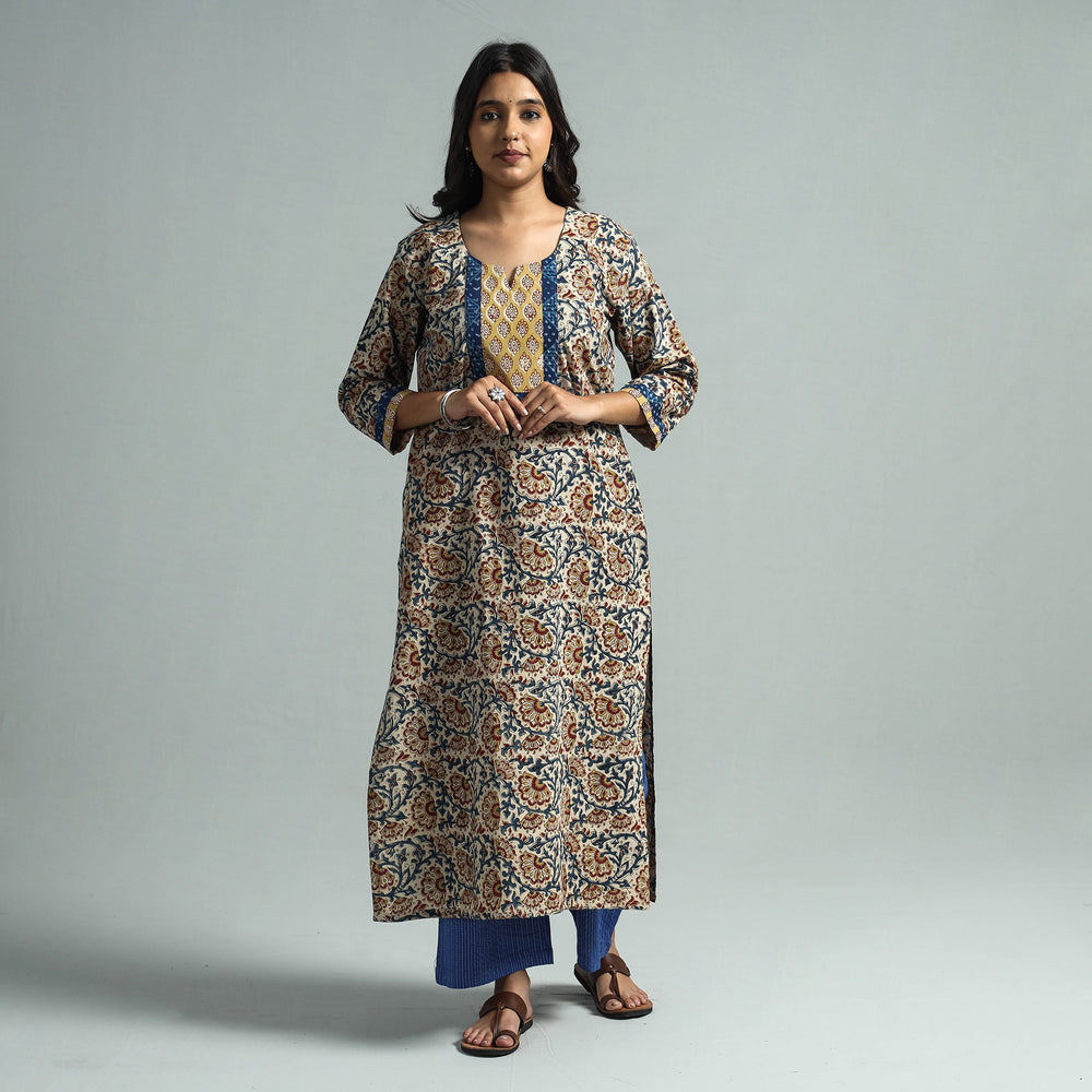 kalamkari kurta set 