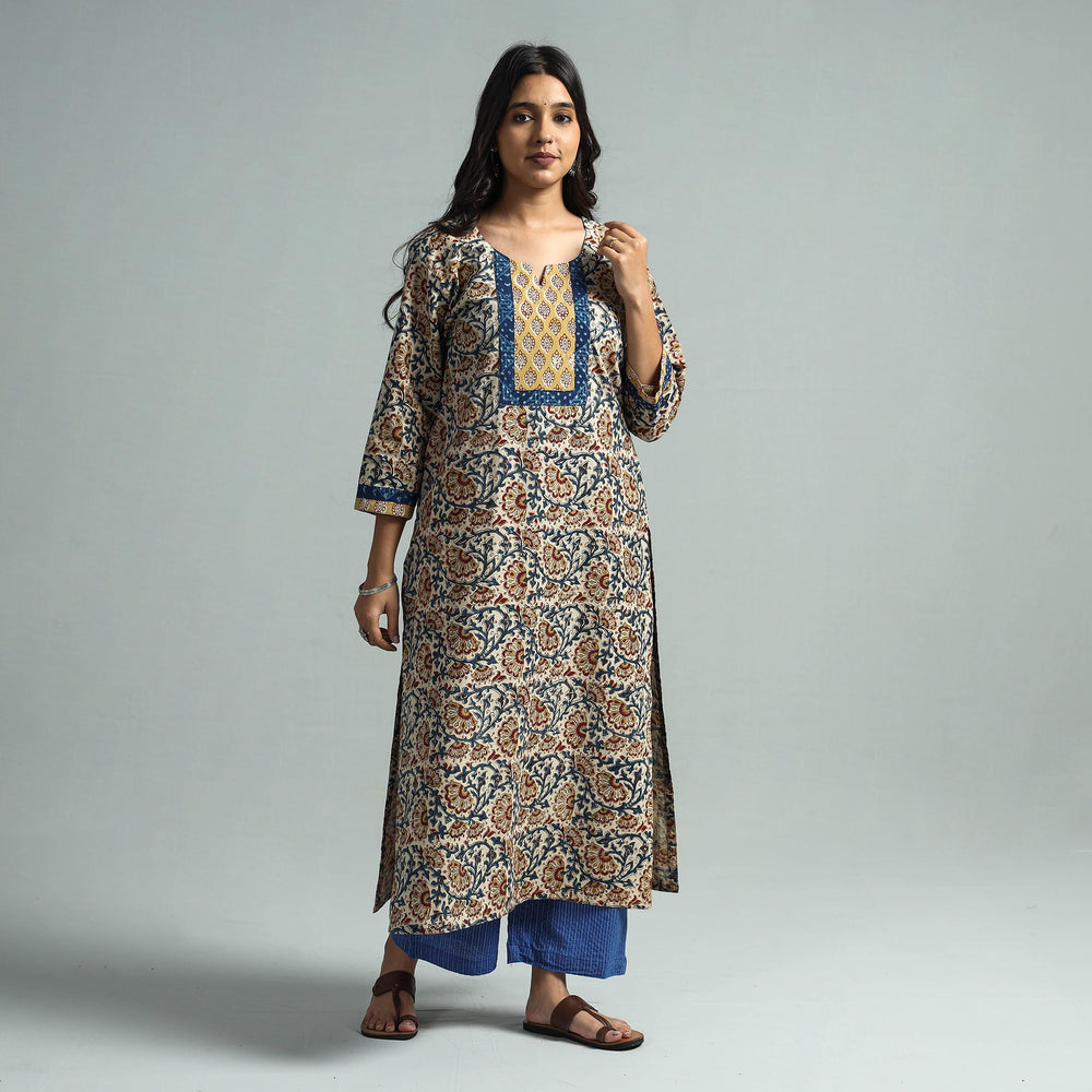 kalamkari kurta set 