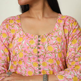 Sanganeri Block Printed Kurta