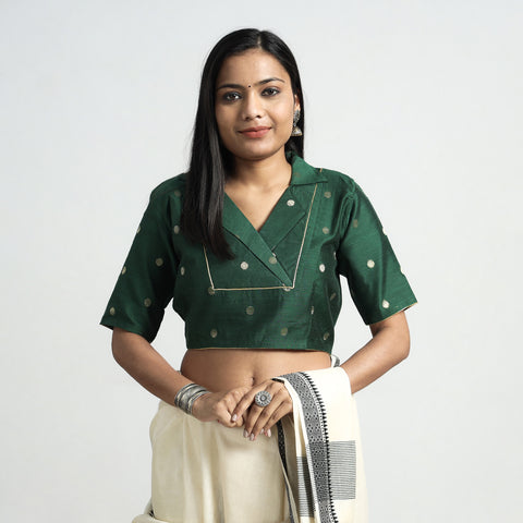 Silk Stitched Blouse