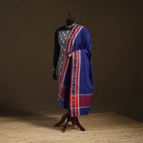 Sambalpuri Ikat Cotton Dupatta from Odisha 14