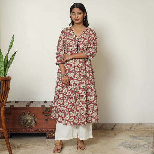 kalamkari printed kurta