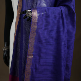 Pure Handloom Cotton Nizam Zari Border Mangalagiri Dupatta 60
