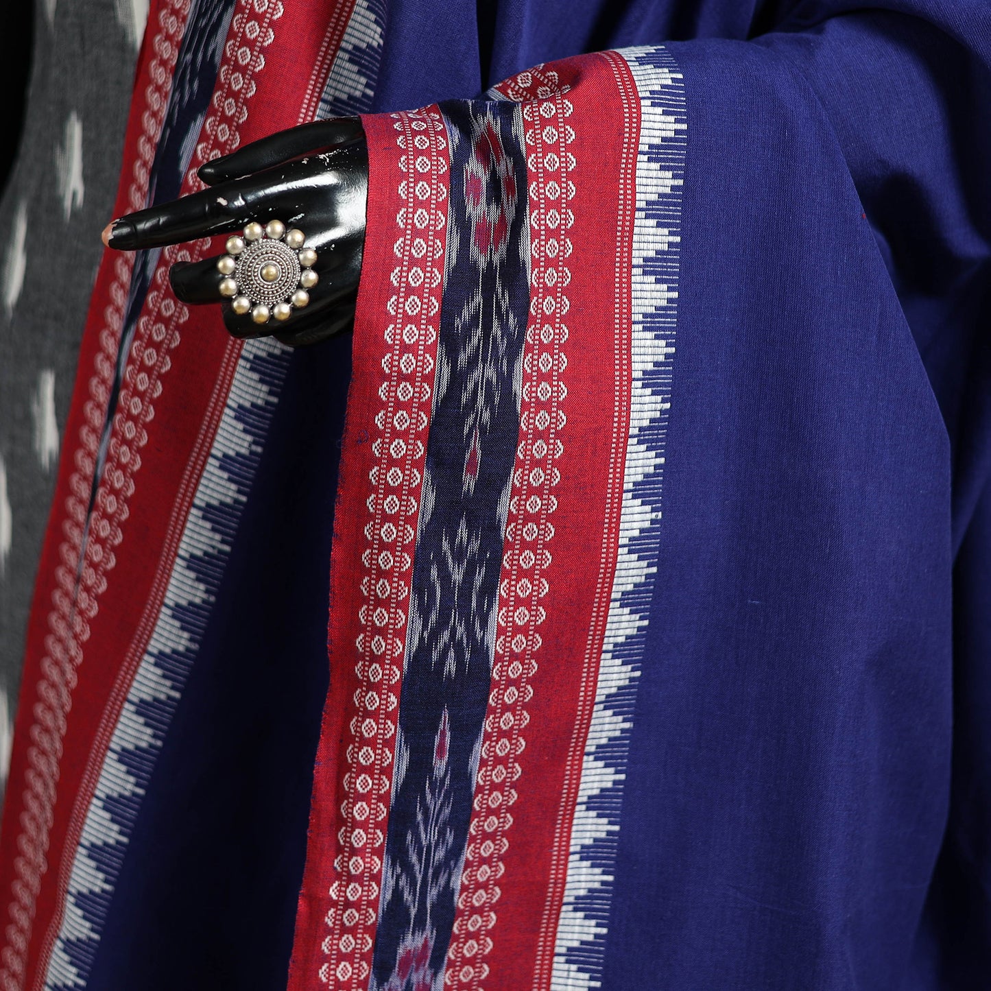 Sambalpuri Ikat Cotton Dupatta from Odisha 14