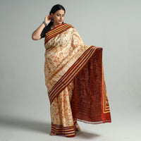 Batik Print Saree