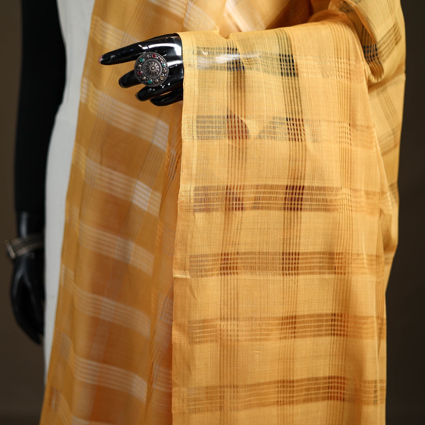 Pure Handloom Cotton Mangalagiri Dupatta 61
