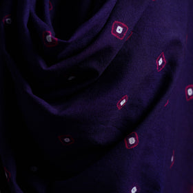 Kutch Handwoven Merino Wool Bandhani Tie-Dye Shawl 22