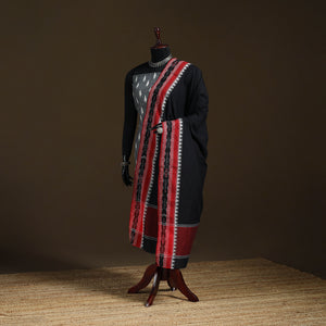 Sambalpuri Ikat Cotton Dupatta from Odisha 16