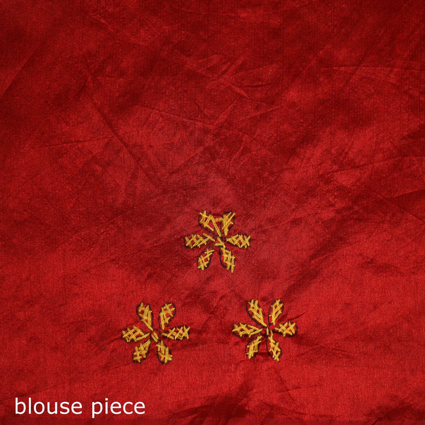 Hand Embroidered Silk Saree 23