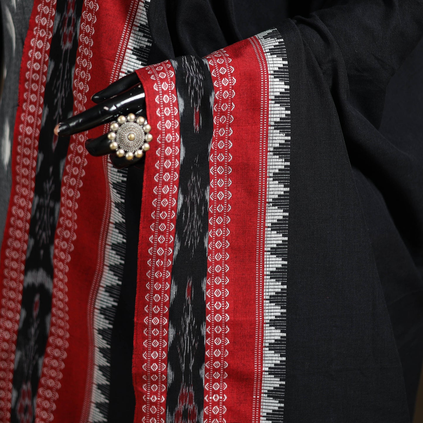 Sambalpuri Ikat Cotton Dupatta from Odisha 16