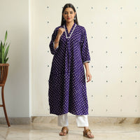 bandhani kurta