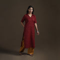 Pochampally Ikat Cotton Straight Kurta for Women 13