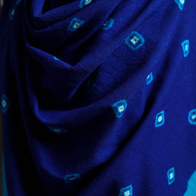 Kutch Handwoven Merino Wool Bandhani Tie-Dye Shawl 23