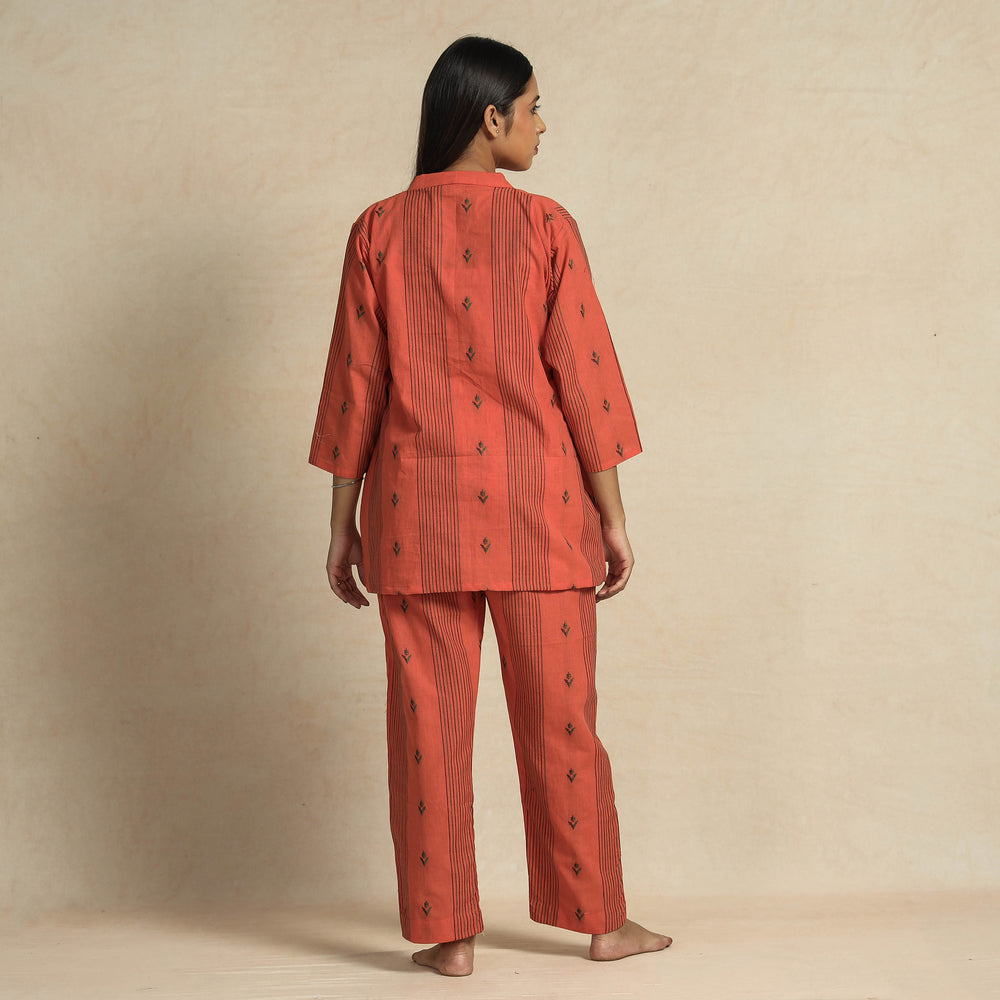 jacquard night suit