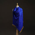 Kutch Handwoven Merino Wool Bandhani Tie-Dye Shawl 24