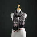Pure Cotton Ajrakh Hand Block Print Natural Dyed Stole 08
