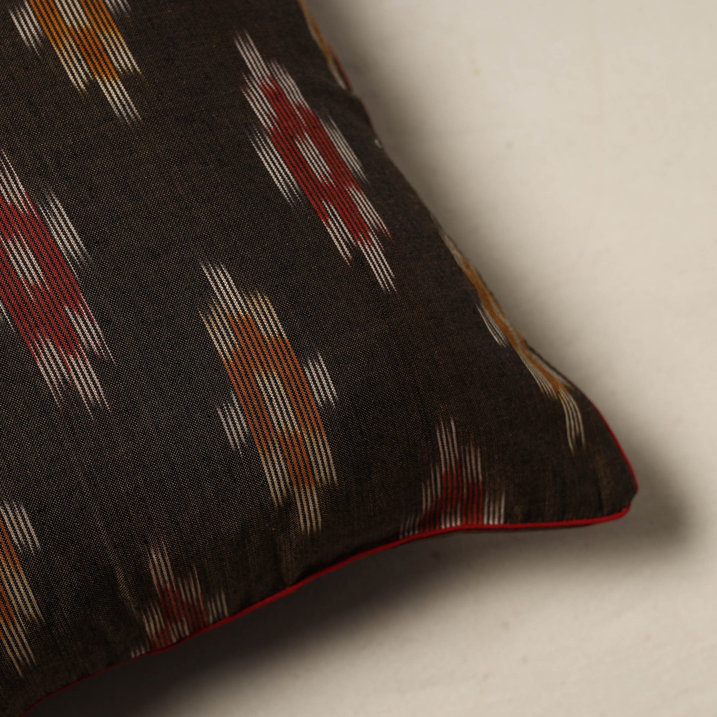 Pochampally Ikat Weave Cushion Cover (16 x 16 in) 03