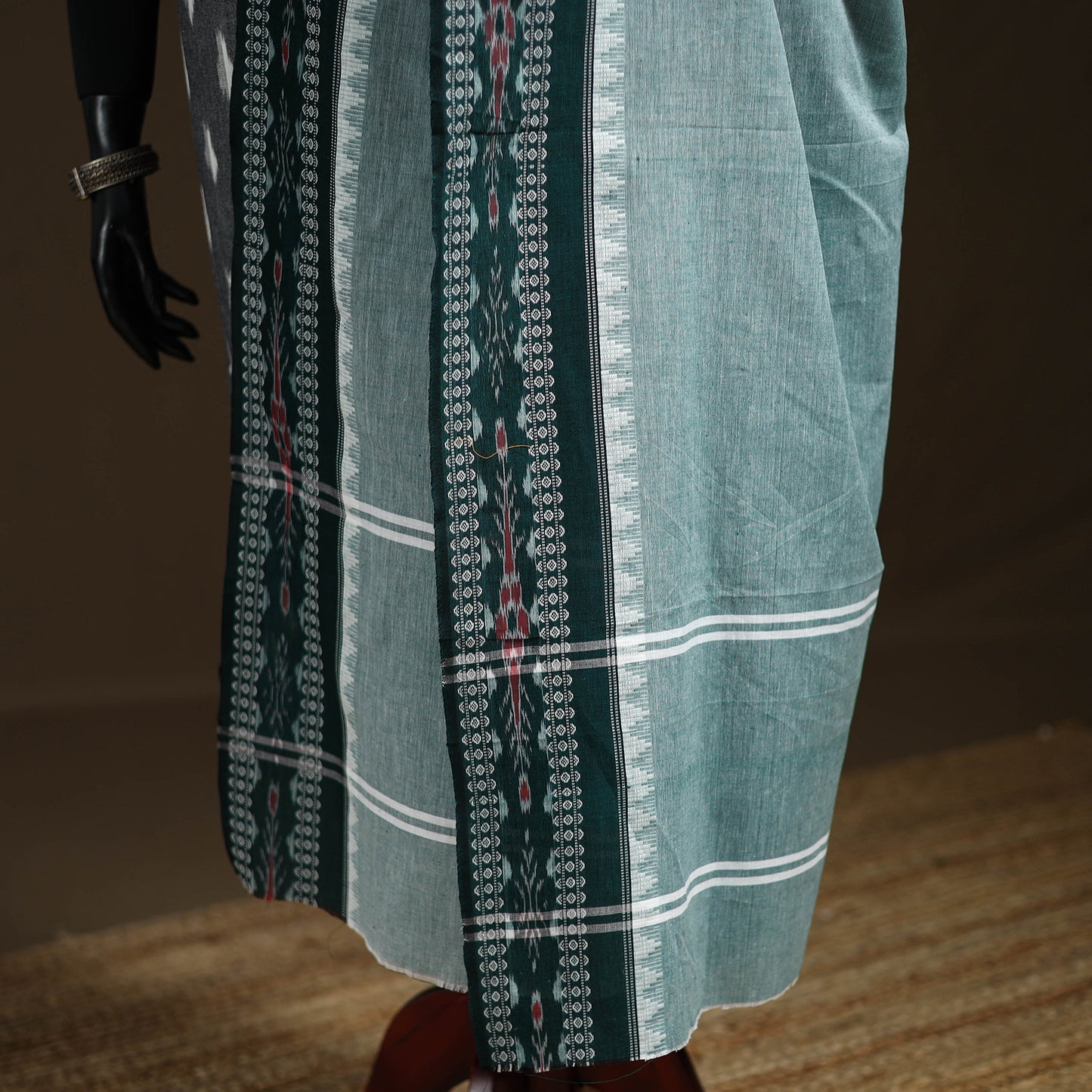 Sambalpuri Ikat Cotton Dupatta from Odisha 17
