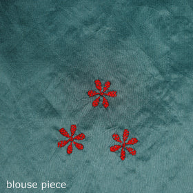 Hand Embroidered Silk Saree 24