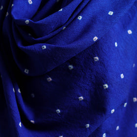 Kutch Handwoven Merino Wool Bandhani Tie-Dye Shawl 24
