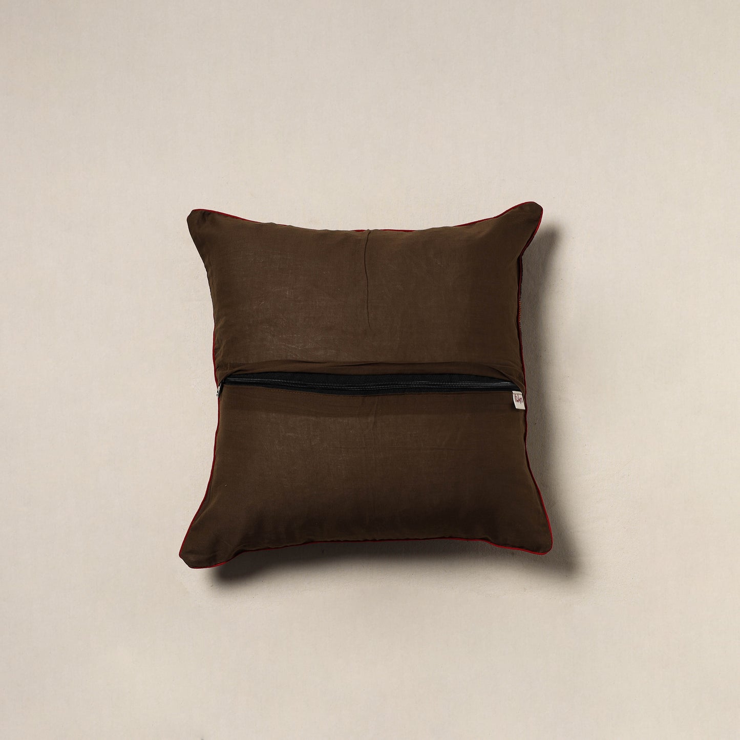 Pochampally Ikat Weave Cushion Cover (16 x 16 in) 03
