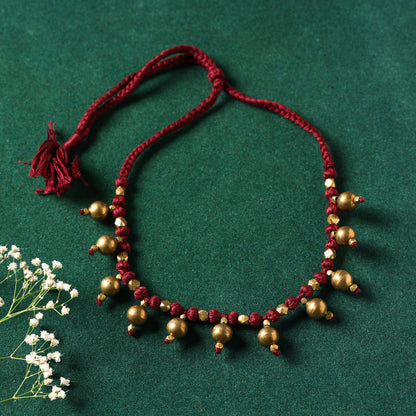 Tribal Odisha Dokra Threadwork Necklace