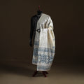 Sanganeri Hand Block Print Chanderi Silk Dupatta 54