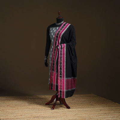 Sambalpuri Ikat Cotton Dupatta from Odisha 18