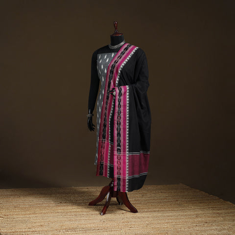 Sambalpuri Ikat Cotton Dupatta from Odisha 18