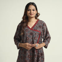 ajrakh kurta with palazzo set 