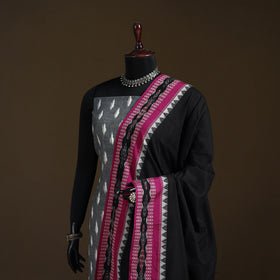 Sambalpuri Ikat Cotton Dupatta from Odisha 18