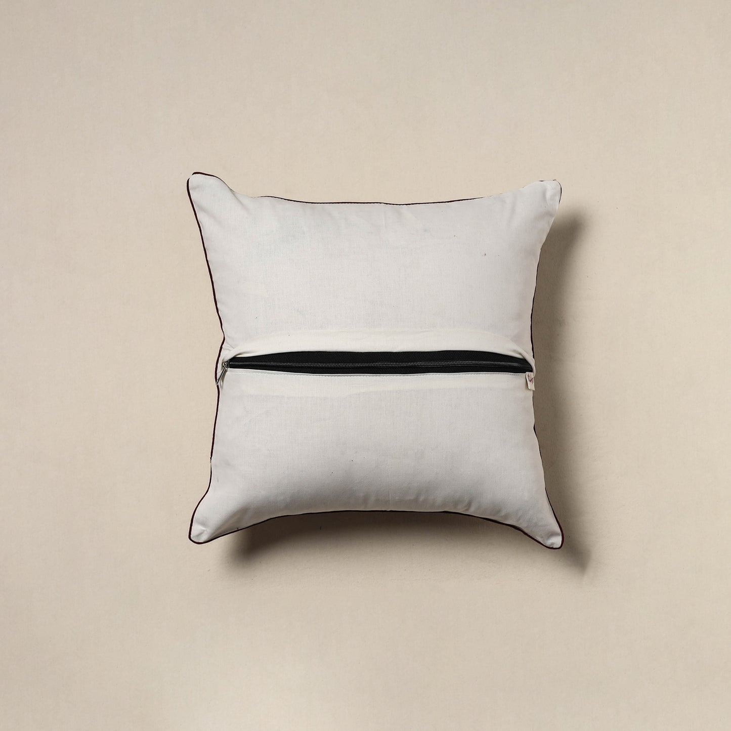 Pochampally Ikat Weave Cushion Cover (16 x 16 in) 04